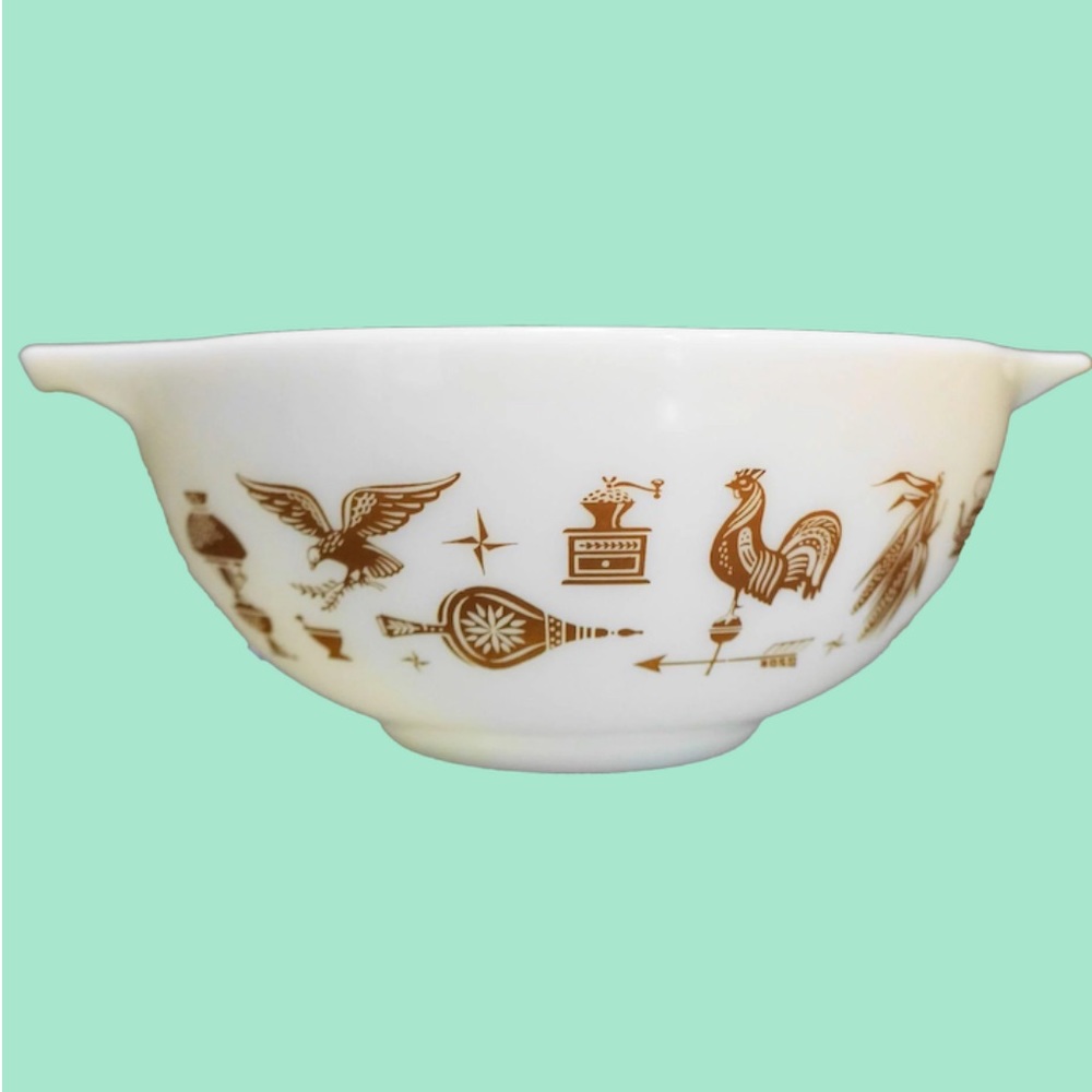 ❌Sold Vintage Pyrex Early American Cinderella Bowl - Picture 12 of 12